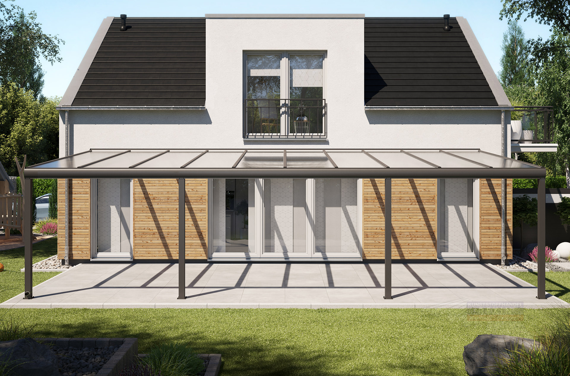 Alu-Terrassendach REXOpremium 10x4,5m