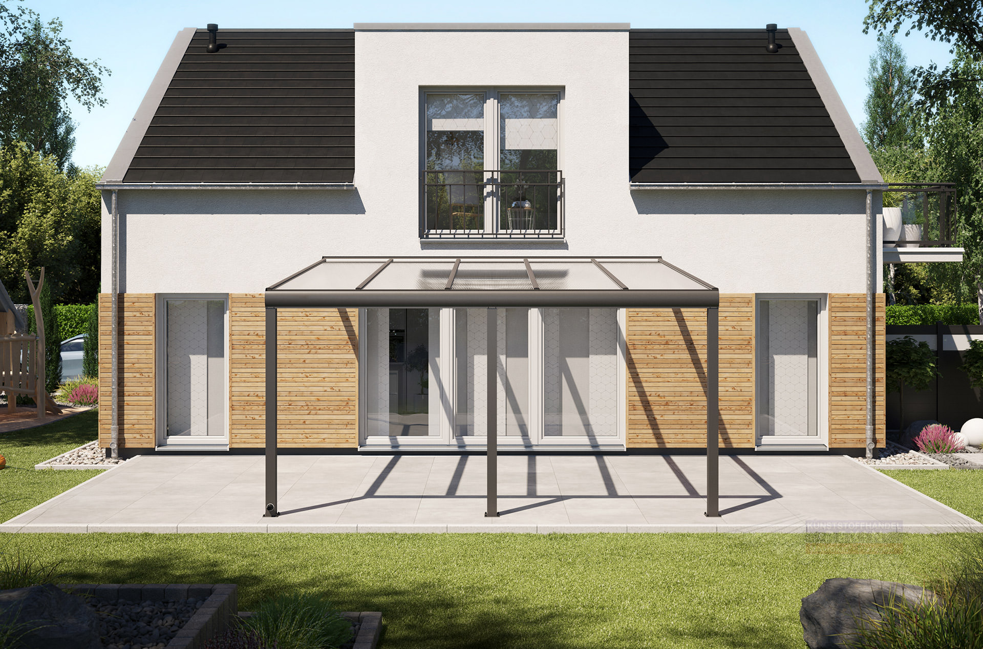 Alu-Terrassendach REXOpremium 5x4,5m