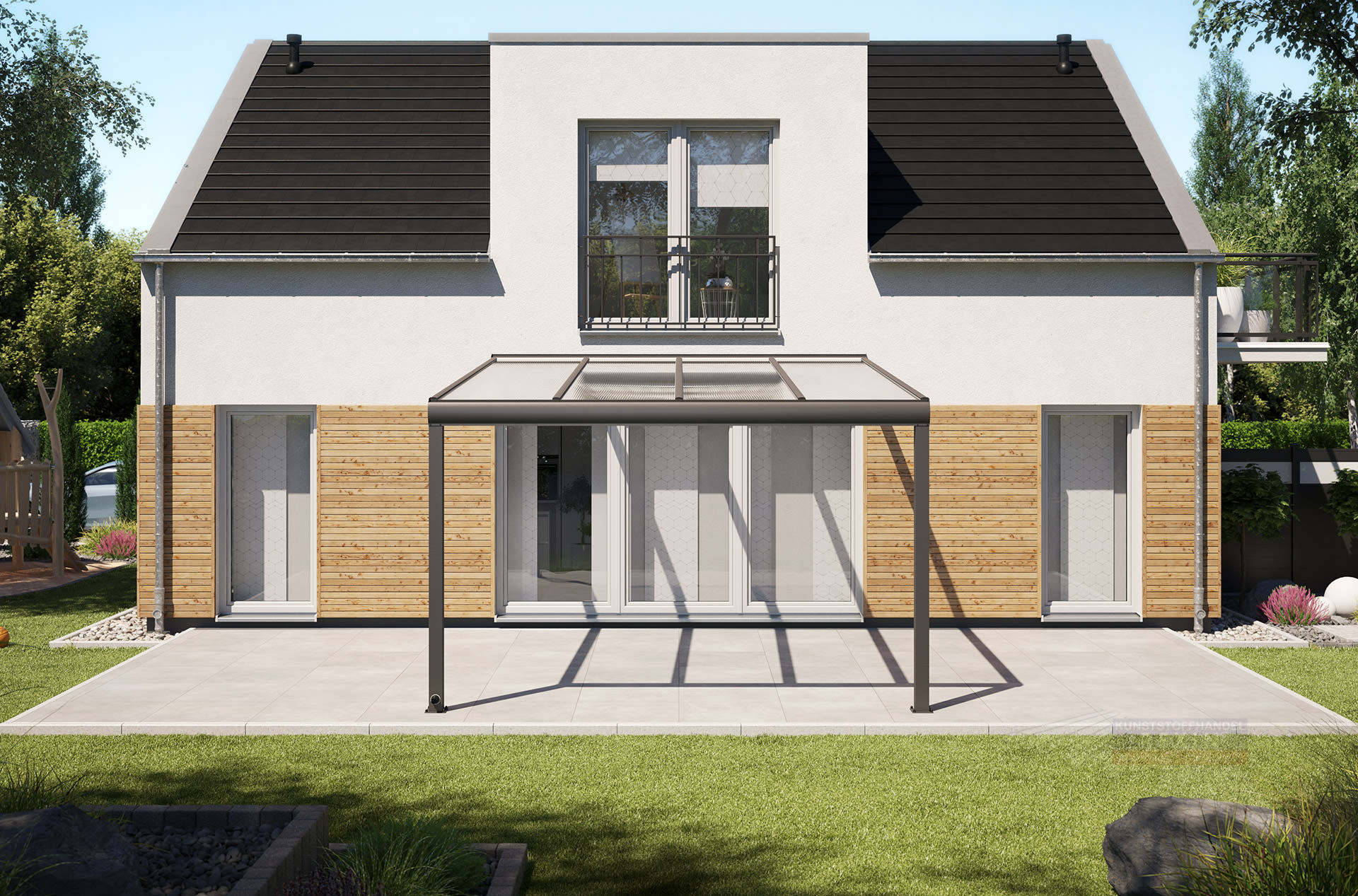 Alu-Terrassendach REXOpremium 4x4,5m