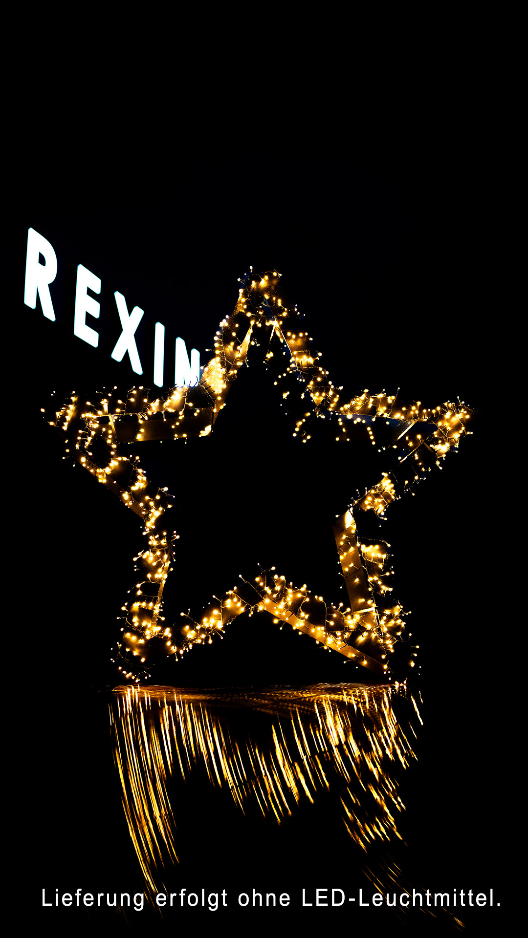 REXOdesign® XXL DIY Weihnachtsstern