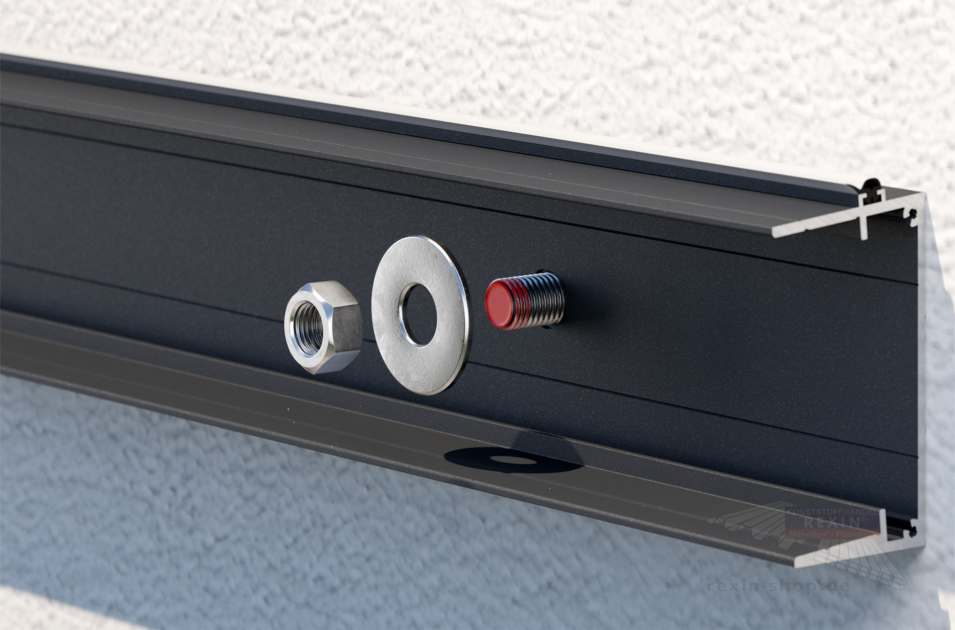 REXOfix Befestigungs-Set für REXOvita® Alu-Vordächer