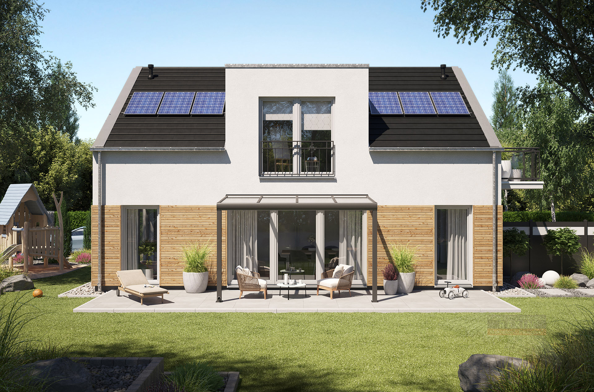 Alu-Terrassendach REXOpremium 4x2m