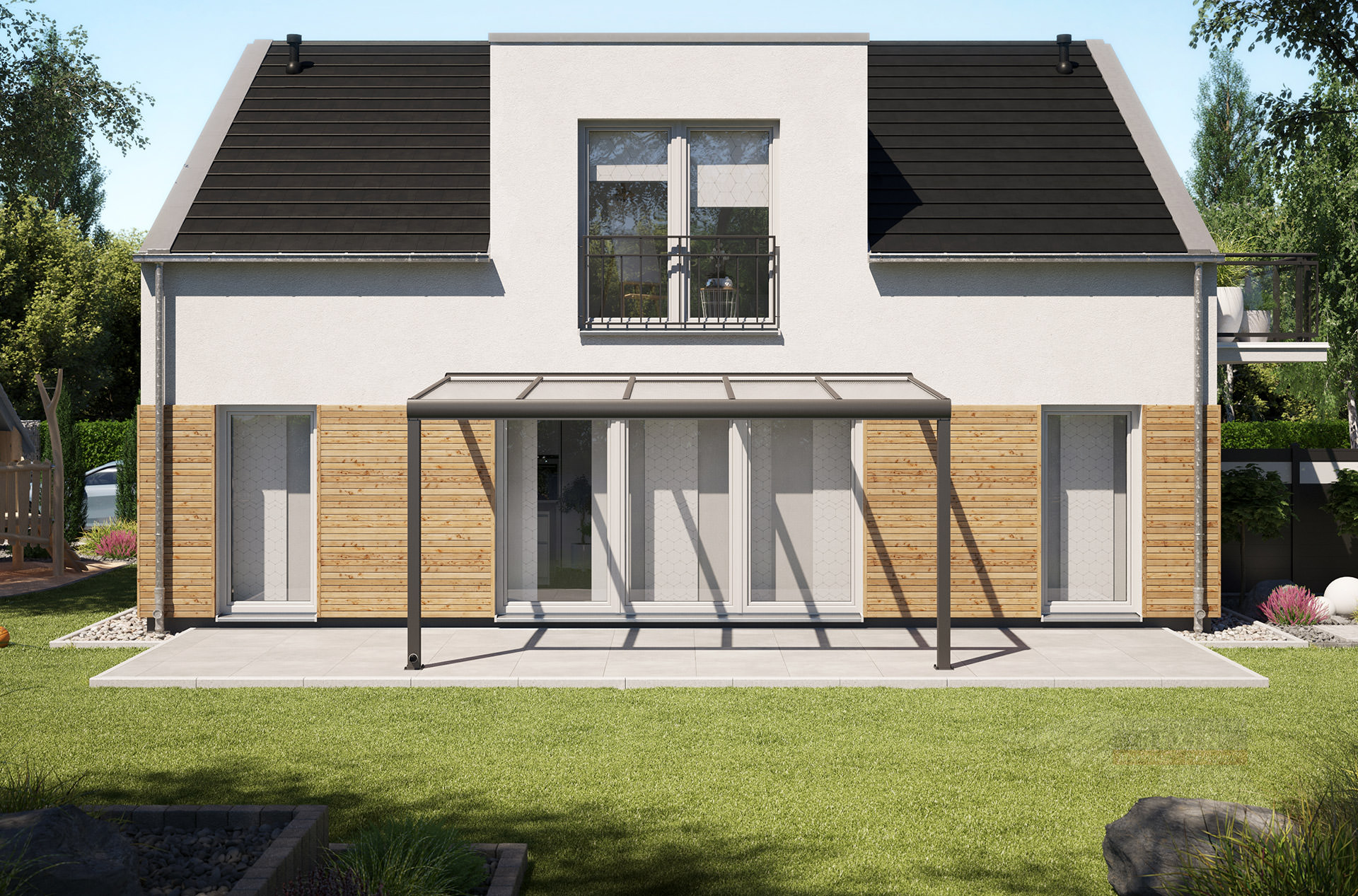 Alu-Terrassendach REXOpremium 5x2,5m