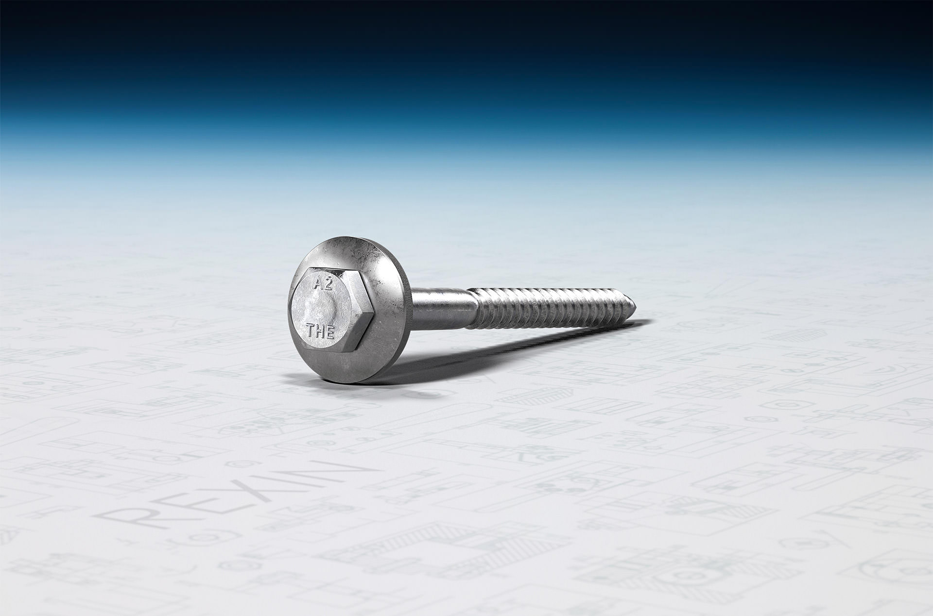 VA Schrauben 6.0 x 70mm, inkl. Neoprendichtung 10er Set