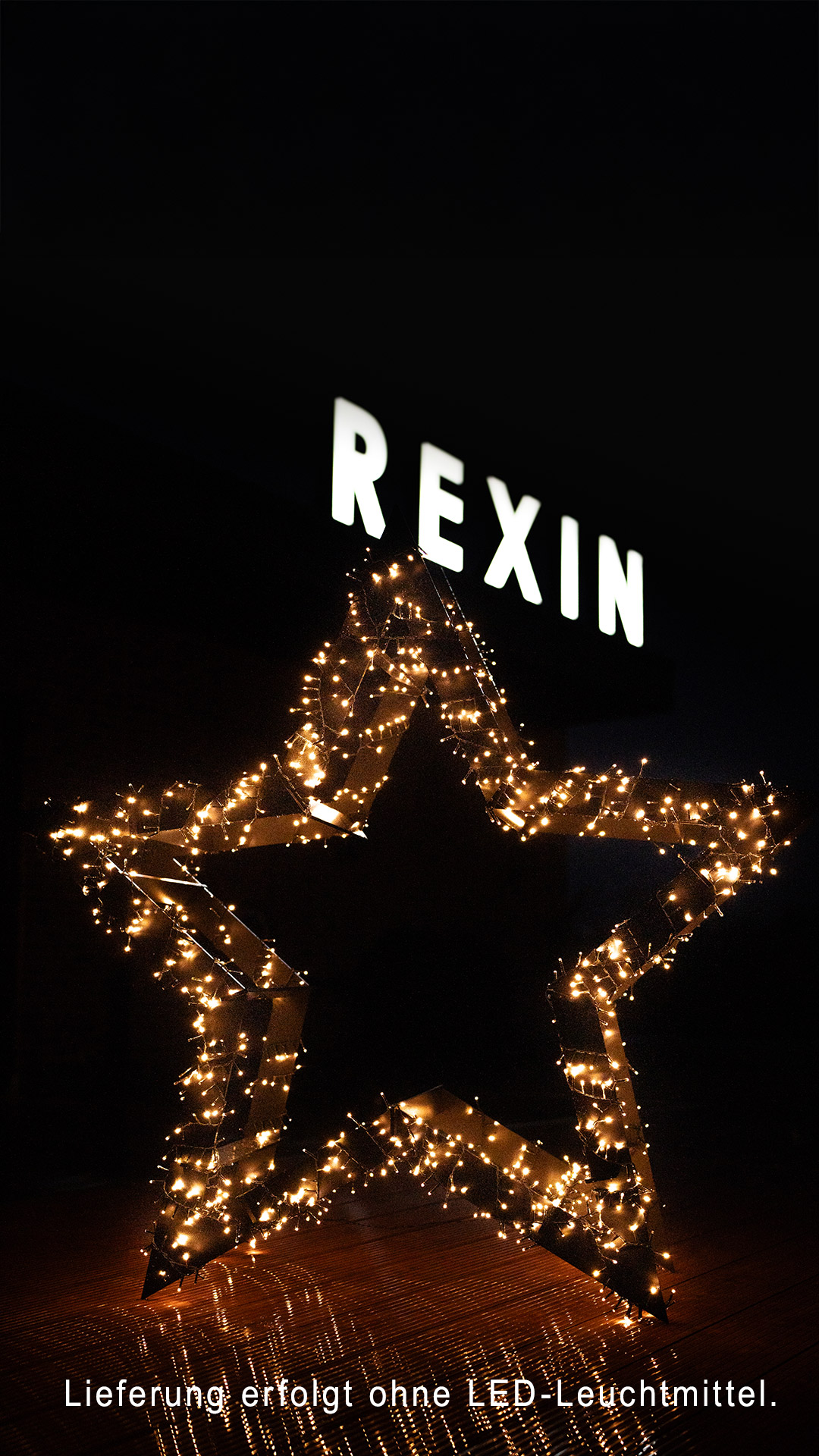 REXOdesign® XXL DIY Weihnachtsstern