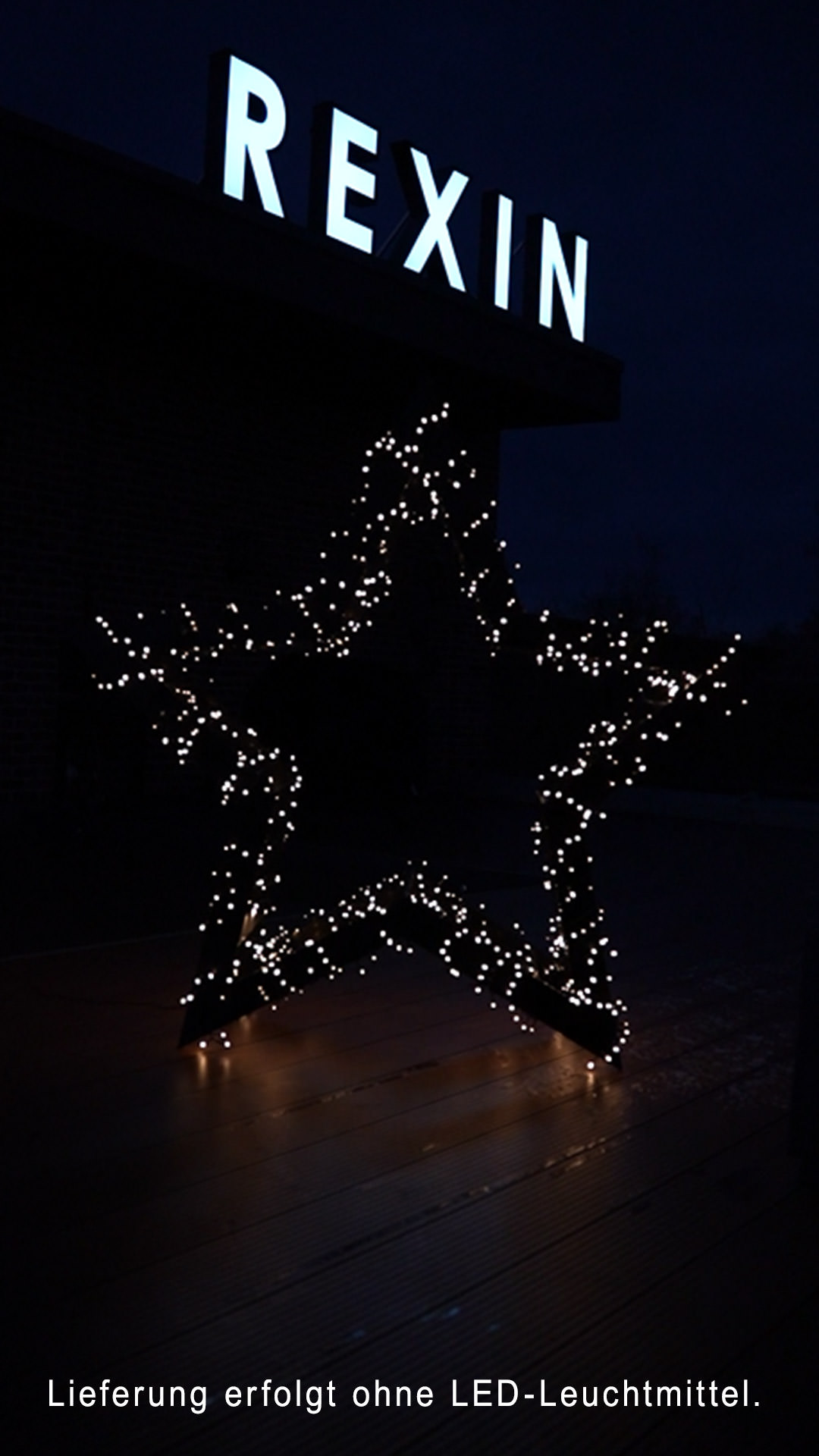 REXOdesign® XXL DIY Weihnachtsstern aus REXOnuma