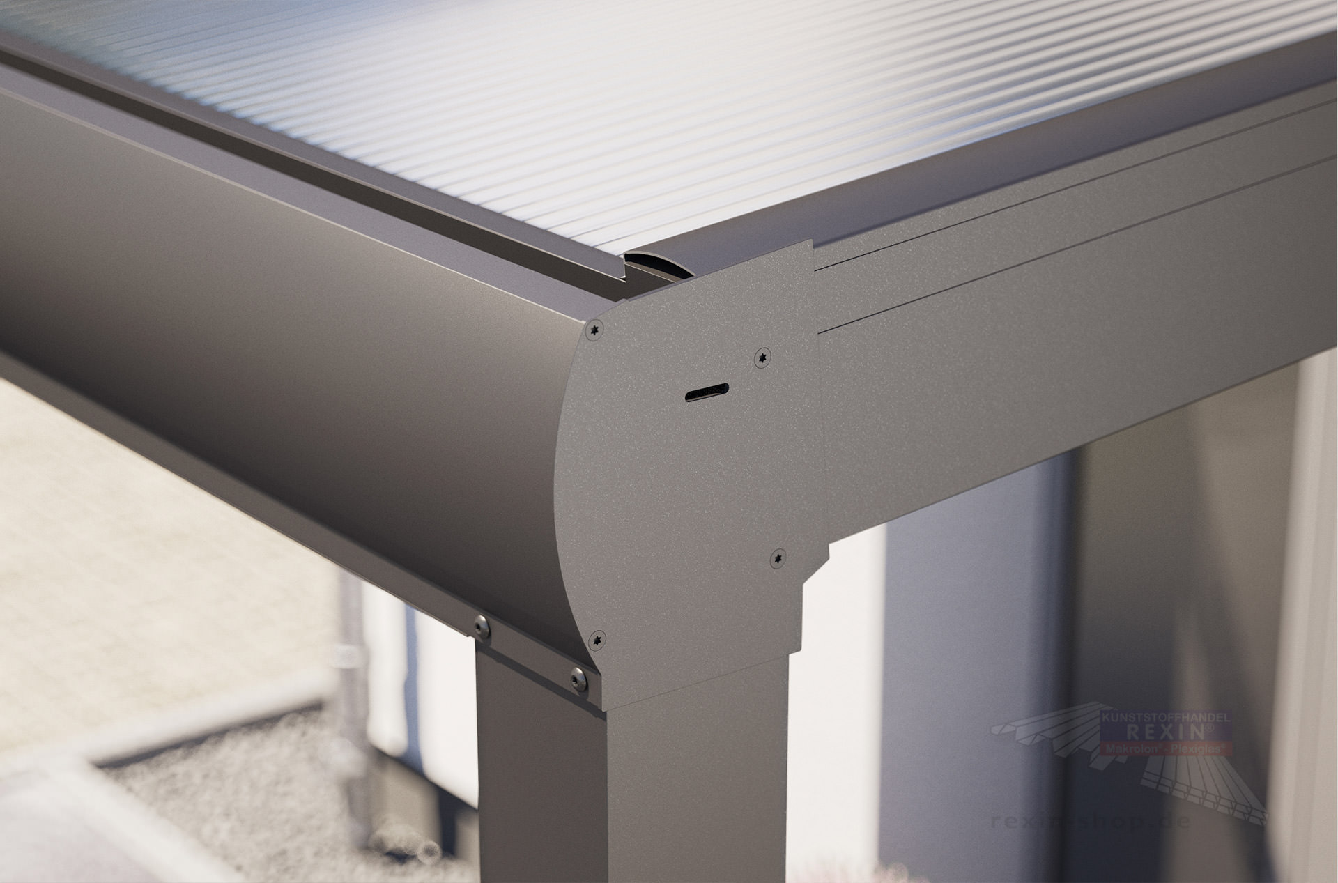 Alu-Terrassendach REXOpremium Details