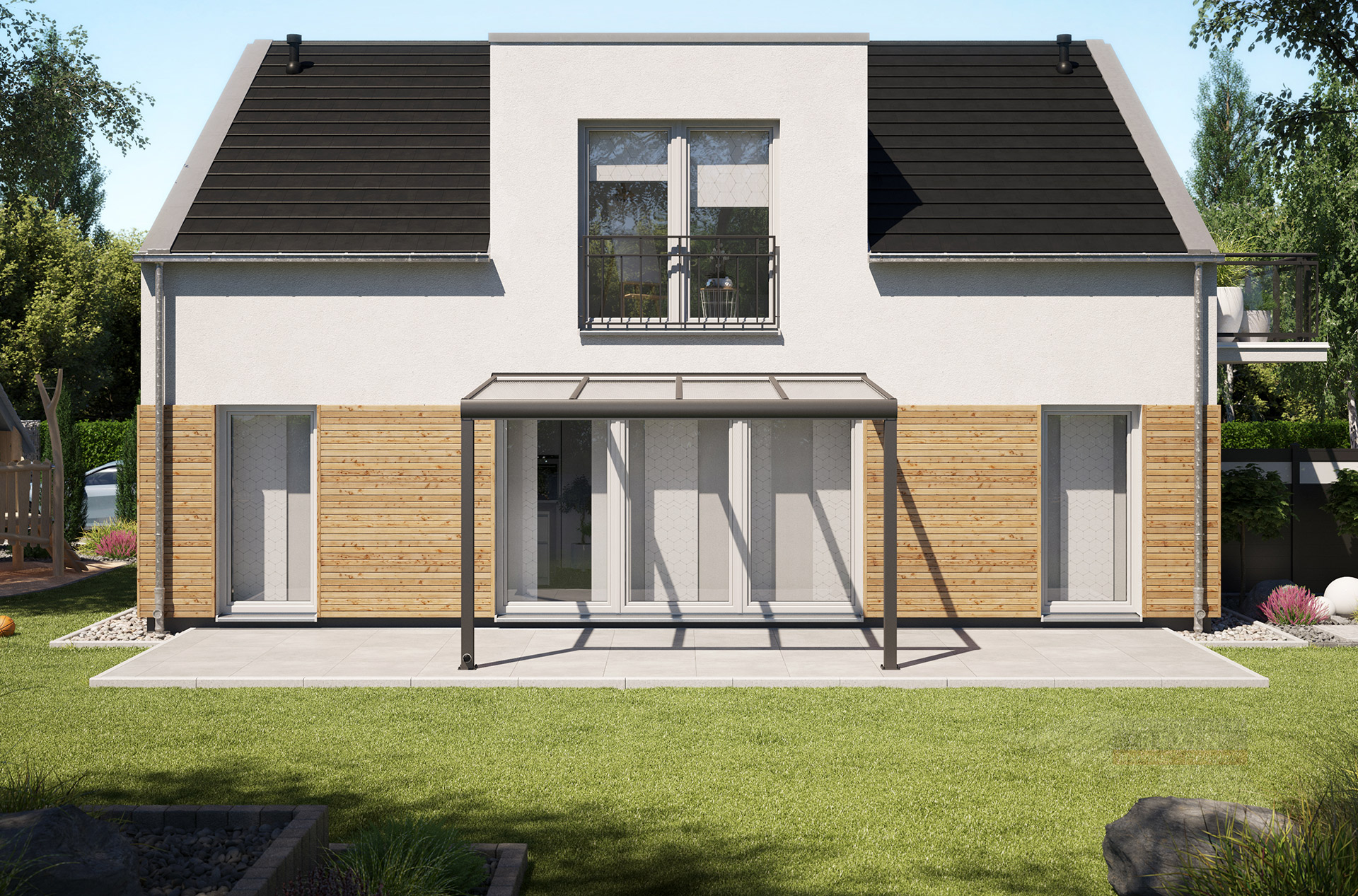 Alu-Terrassendach REXOpremium 4x2,5m
