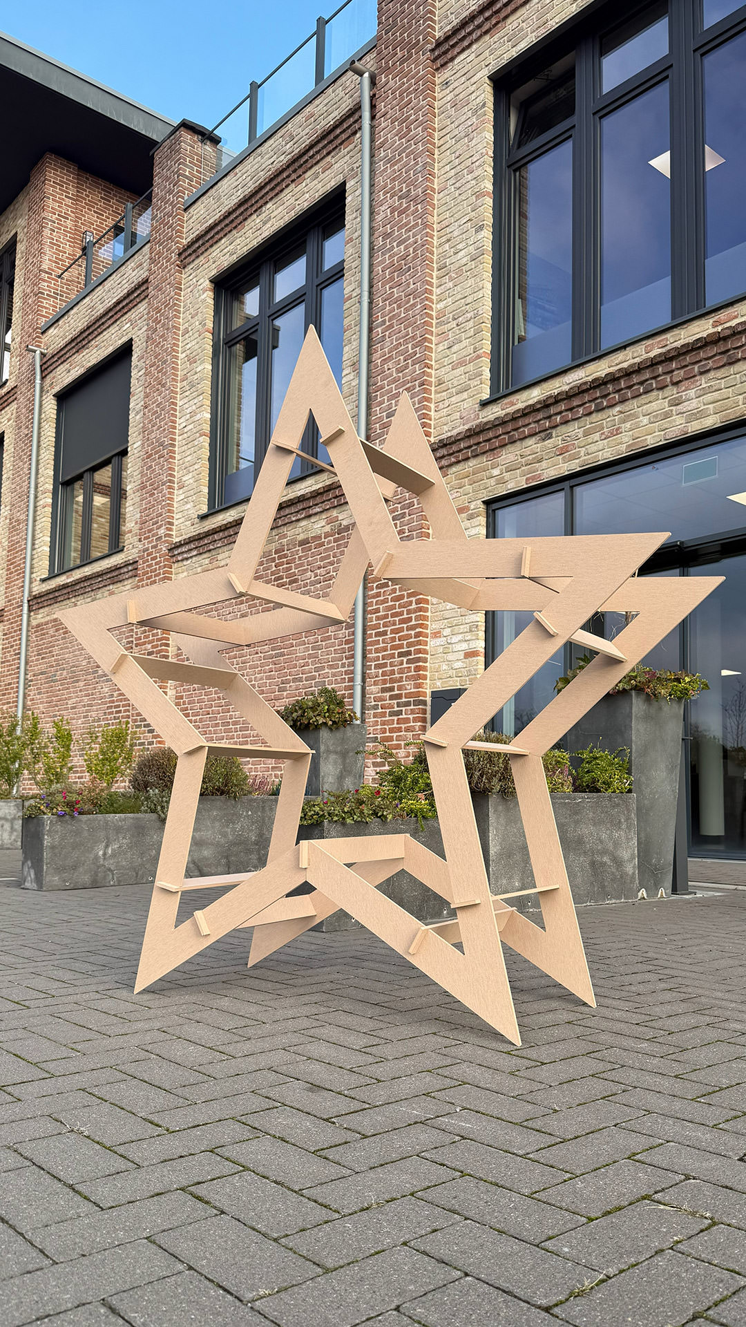 REXOdesign® XXL DIY Weihnachtsstern aus REXOnuma