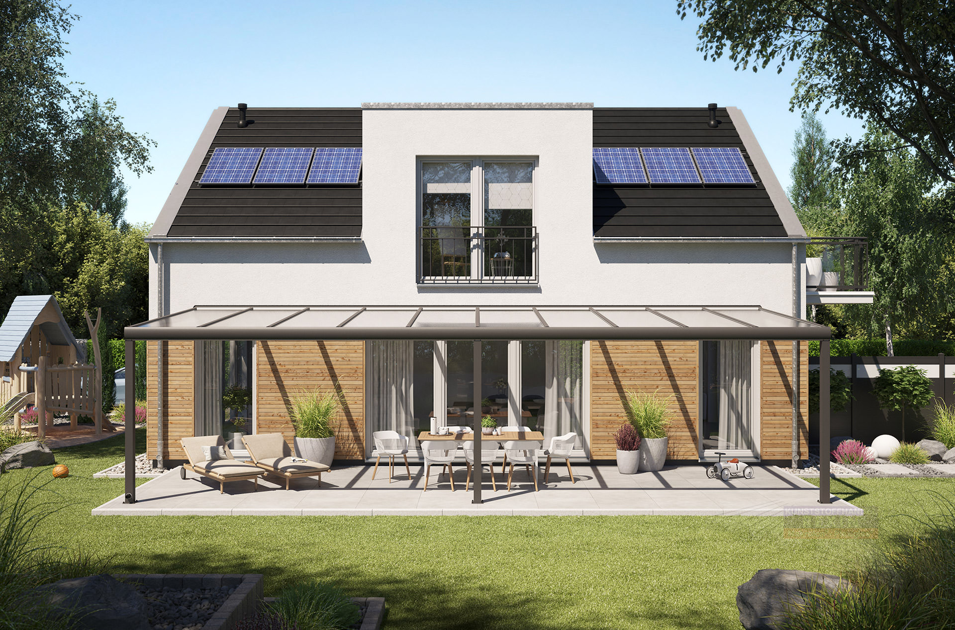 Alu-Terrassendach REXOpremium 10x3,5m