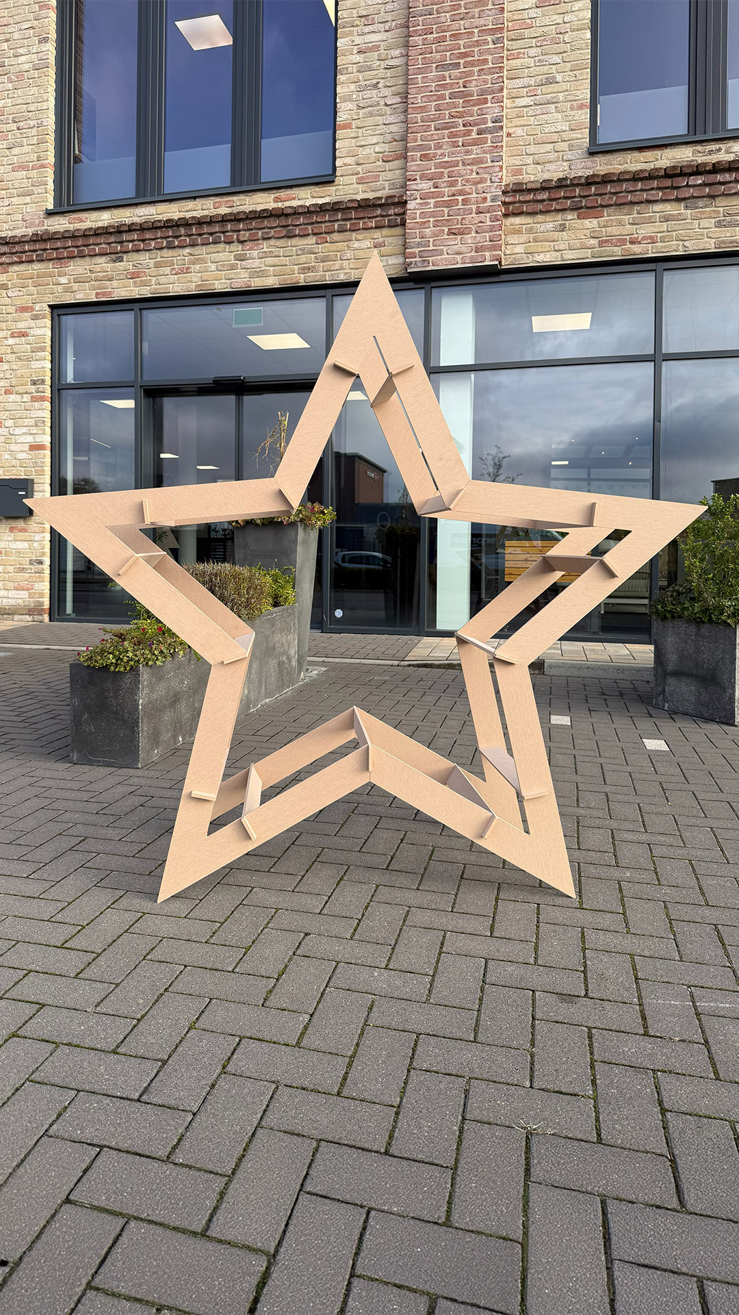 REXOdesign® XXL DIY Weihnachtsstern aus REXOnuma