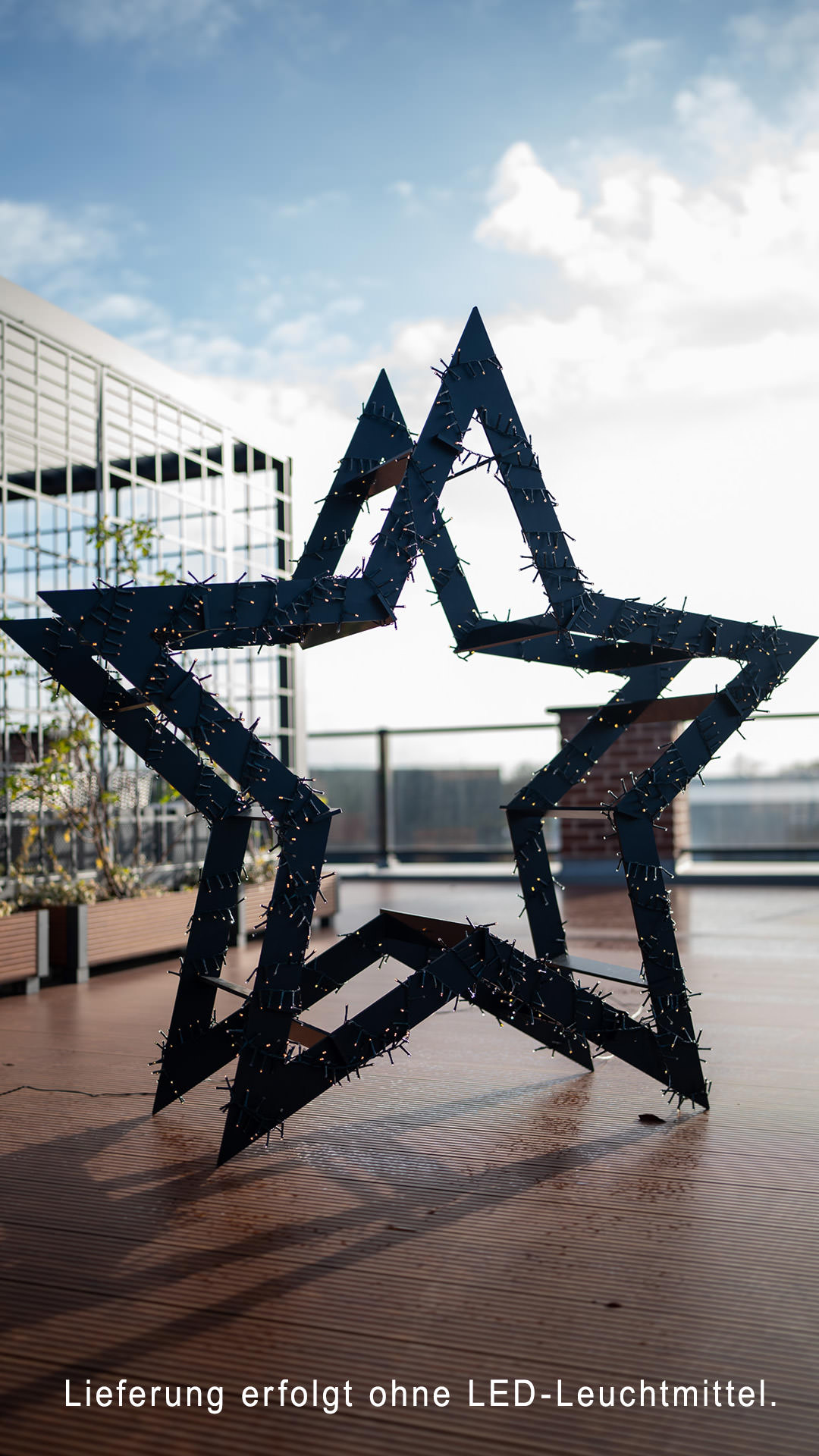 REXOdesign® XXL DIY Weihnachtsstern